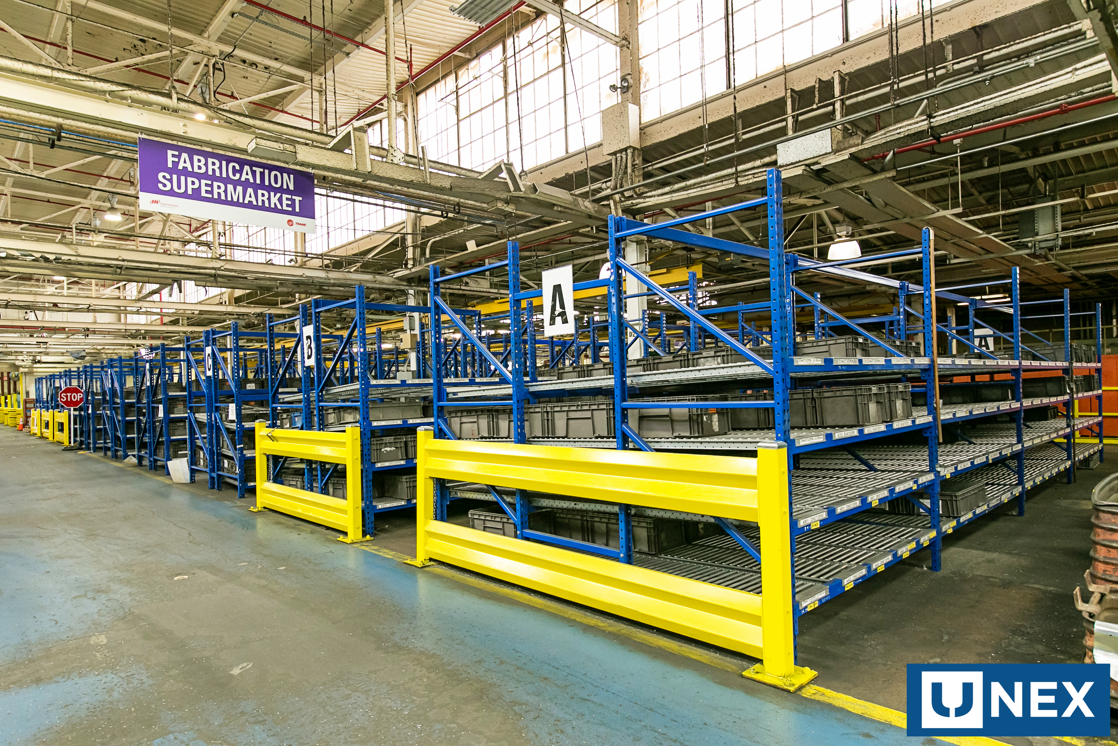 Manufacturing warehouse storage solutions