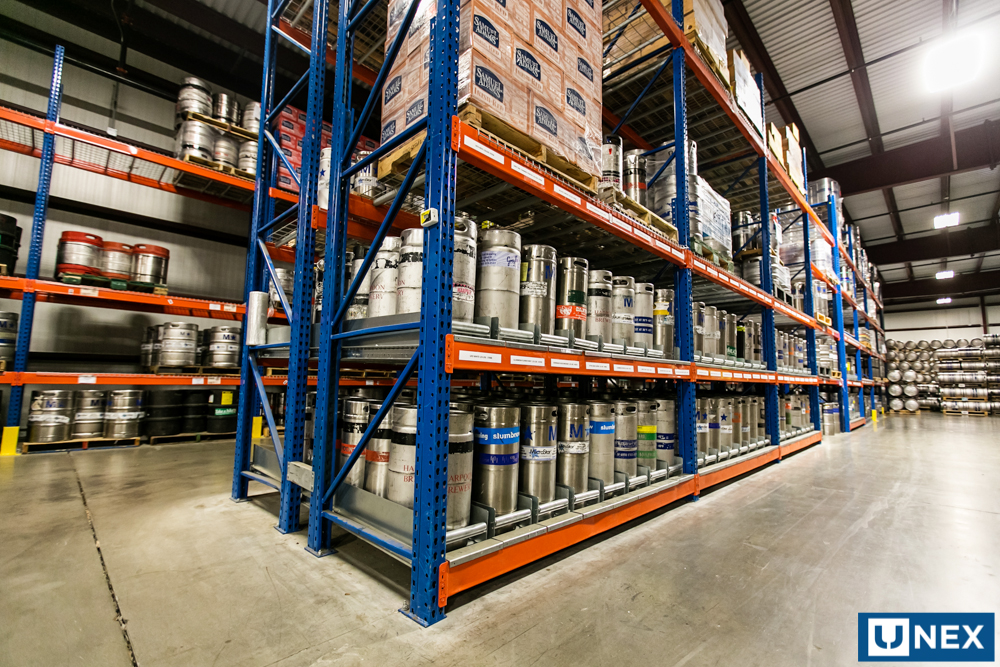 Beverage & Keg Storage system configuration diagram