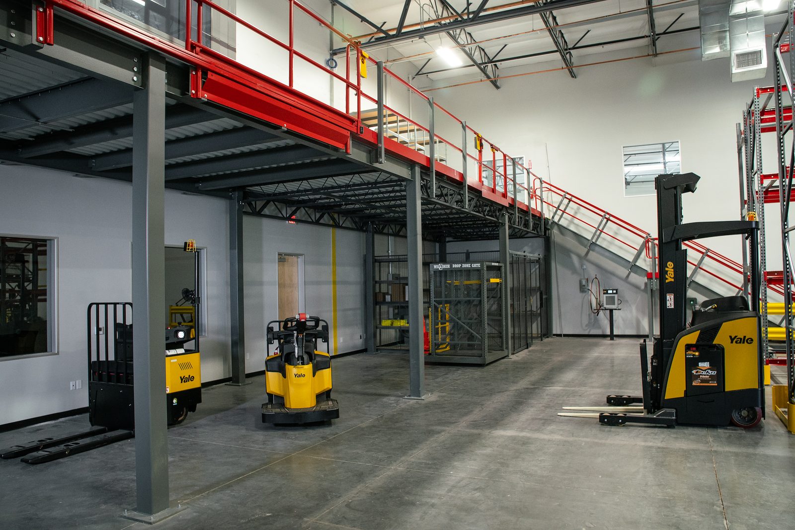 Mezzanines professional installation