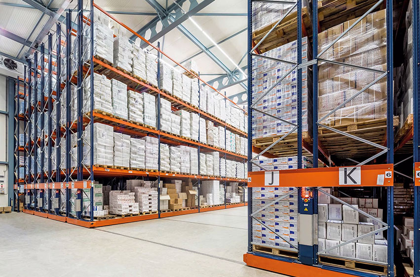 Mobile Pallet Racking professional installation