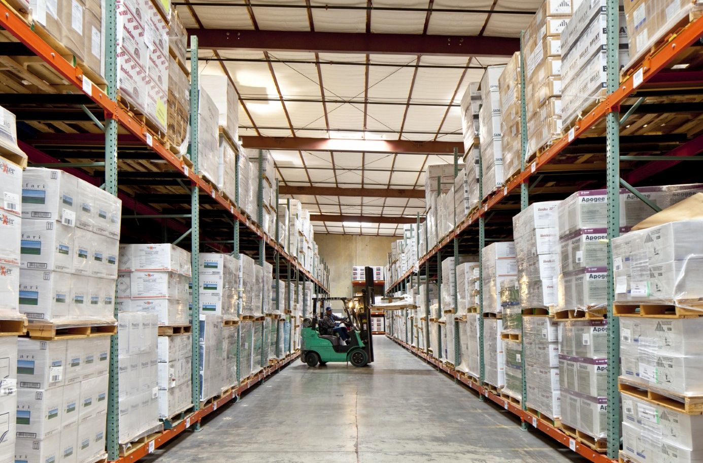 Push Back Racking warehouse storage system