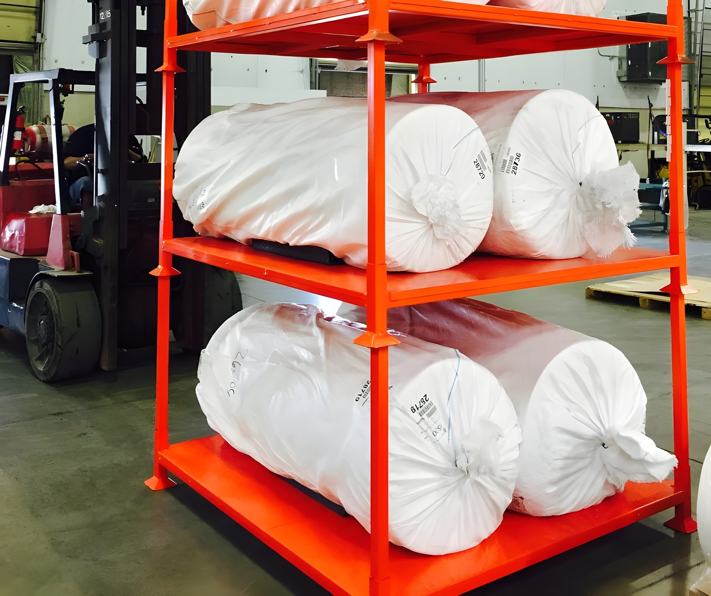 Stack Racks product in warehouse setting