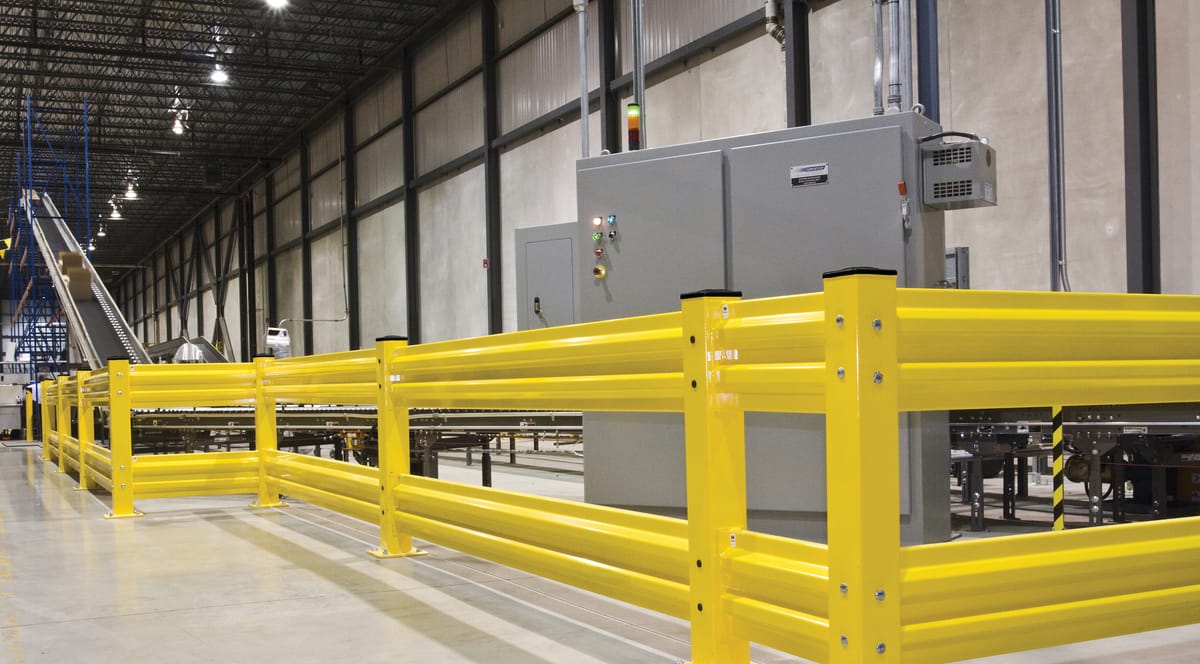 Guardrails & Barriers system configuration diagram